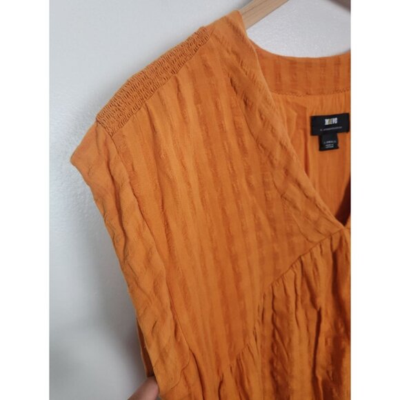 Maeve Women's Sz. XS Orange The Juliet Mini Dress - Picture 3 of 5
